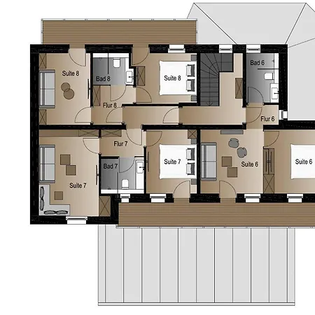 Horská chata Serviced Luxury Evi, Ski-in Ski-out *