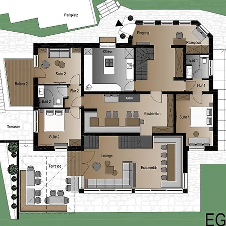 Horská chata Serviced Luxury Evi, Ski-in Ski-out Kaprun